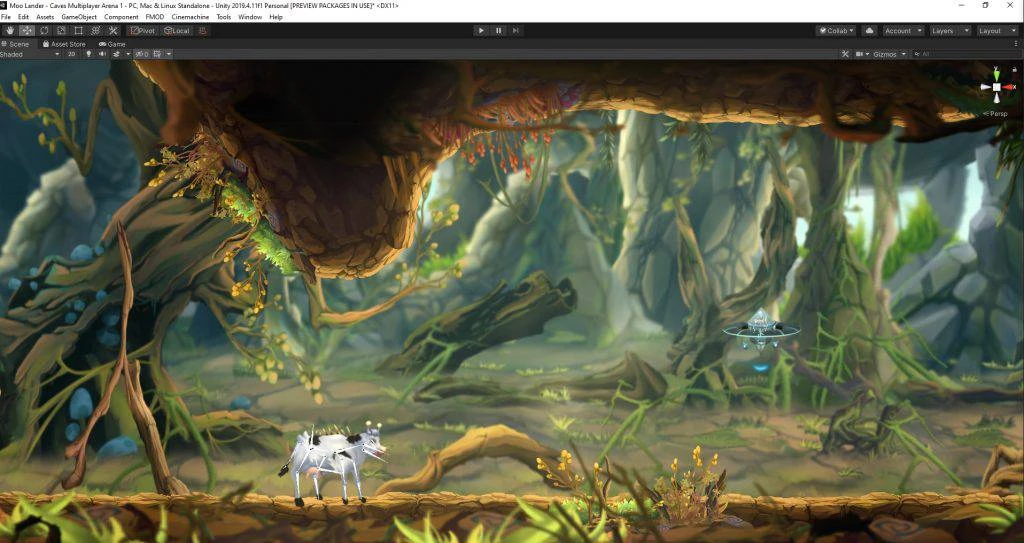 Achieving Optimized Depth-Of-Field effect in a 2D Unity Game